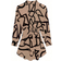 Shein Women's Fashion Print Pleated Waist Dress