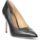 Lauren Women's Pointed Pumps Black Leather