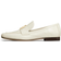 Tory Burch Eleanor Loafer Light Cream/Gold Women's Shoes White 9.5 M