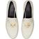 Tory Burch Eleanor Loafer Light Cream/Gold Women's Shoes White 9.5 M