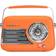 Madison Retro Radio med Bluetooth och FM