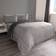 OHS Check Duvet Cover Black, Grey (200x135cm)