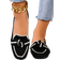 Shein New Fashion Women Flat Loafers Breathable Fabric SlipOn Shoes For Women Square Toe Flat Shoes All Season