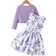 Shein 2pcs/Set Girls' Fashion Jacket & Embroidered Mesh Slip Dress Formal Outfit, & Fall
