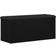 vidaXL Black Oak Wood 102 x 42 x 45 cm Storage Bench 102x45cm