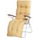 Varax Baden Flockdyna 98B Ferndance - Gul Stolsdyna Gul (150x50cm)