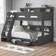 Mack + Milo Vedika Standard with Shelves Bunk Bed 169x196.5cm
