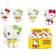 Hello Kitty Fluffy Plush Toy 12 cm