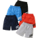 Shein Summer Boys' School Uniform Shorts, Baseball Style Shorts, College Wind