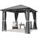 Toolport Hardtop Paviljong 3x3m inkl 4 Gardiner Grey