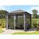 Toolport Hardtop Paviljong 3x3m inkl 4 Gardiner Grey