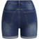 Shein Ripped Hem Stretchy Fitted Denim Shorts For Teen Girl, Summer