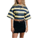 Shein Striped Oversized Drop Shoulder T-Shirt