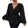 Shein A-Linien Langarm Shirt - Grün