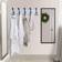 Dseap Dseap Rack Wall Mount Coat Hook 44cm