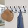 Dseap Dseap Rack Wall Mount Coat Hook 44cm