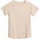 aim'n Café Au Lait Soft Basic Short Sleeve Tröjor - Beige