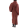 Rabens Saloner Herringbone Long Skirt Luzie Kvinde - Burgundy Combo Maxi