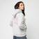 Karl Kani Signature Heart Cross Backprint Zip Hoodie - Grau/Pink