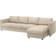 IKEA VIMLE klädsel 4-sitssoffa Sofföverdrag Beige (57x37cm)