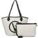Valentino Covent Shopper Bag - Naturale/Nero