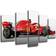 Cuadros Cámara Väggmålning Formel 1 Bil Ferrari F1 SF71-H 165 x 62 cm Väggdekor 165x62cm 5st