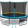 Skybound 12ft Trampoline with Enclosure Net, Outdoor Trampoline for Kids and Adults Orange 12ft