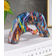 Shein Resin Decoration With Colorful Heart Shaped Hand Gesture Figurine 8cm