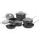 Cuisinart Chef's Classic Hard-Anodized Cookware Set with lid 11 Parts