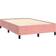 vidaXL Boxspringbett mit Matratze 120x190 cm Rosa Boxspringbett