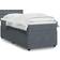 vidaXL mit Matratze Dunkelgrau 80x200 cm Boxspringbett 80x200cm