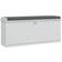 Homcom Upholstered White Shoe Rack 100x44.5cm