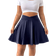 Shein Plus Size Casual Mini Skirt Shorts - Plain Color