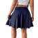 Shein Plus Size Casual Mini Skirt Shorts - Plain Color