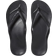 Archies Footwear Men's Support Flip Flops Black