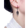 Shein pair Fashionable Vintage Black Leaf Dangle Earrings Suitable For Women To Wear On Any Occasion