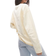 Topshop Premium Seam Detail Long Sleeve Skater Tee - Buttermilk Yellow