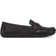 Coach Sculpted C Leather Driver Loafer Flats - Black