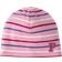 Polarn O. Pyret Striped Kids Beanie Hat - Pink