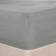 Brentfords Plain Microfibre Super Bed Sheet Grey (200x183cm)