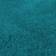 Dunelm Softie Rug Turquoise 80x150cm