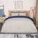 Brentfords Plain With Duvet Cover Blue, Grey (230x220cm)