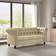 MCC Direct Chesterfield Style Button Victoria Beige Sofa 186cm 2 Seater