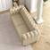 MCC Direct Chesterfield Style Button Victoria Beige Sofa 186cm 2 Seater