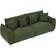 Latitude Run Comfy Modern 33.04 H X 86.61 W X 30.04 D Sofa 86.6" 3 Seater