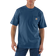 Carhartt K87 Loose Fit Heavyweight Short-Sleeve Pocket T-Shirt - Blue