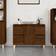 vidaXL Sink Cabinet Brown Oak Engineered Wood