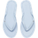 Tory Burch Kira Padded Flip-Flop - Aria Blue/Silver