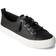 Sperry Women's Crest Vibe Leather Sneakers Black Black