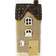 Det Gamle Apotek Ljuslykta Hus Beige Värmeljuslykta 17cm